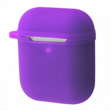 Чехол Shock Proof Silicone Case для Airpods 1/2 Purple