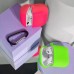 Чехол Silicone Case Full with Carbine для Airpods 3 Purple