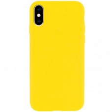 Чехол DGTL Silicone Case 360 для iPhone XS Max Yellow