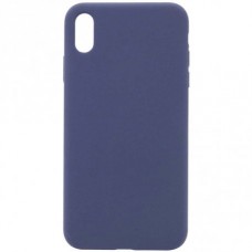 Чехол DGTL Silicone Case 360 для iPhone XS Max Midnight Blue