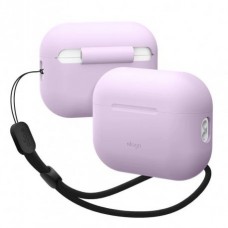 Чехол Elago Silicone Basic Case with Nylon Lanyard для Airpods Pro 2 Lavender (EAPP2SC-BA+ROSTR-LV)