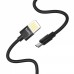 Кабель Hoco U55 Outstanding Micro USB (1.2m) black