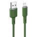 Кабель Acefast C2-02 Lightning 2.4A (1.2m) green