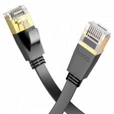 Кабель Hoco US07 Gigabit Ethernet RJ45 to RJ45 (1m) black