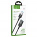 Кабель Hoco U107 USB to USB-female (1.2m) black