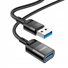 Кабель Hoco U107 USB to USB-female (1.2m) black