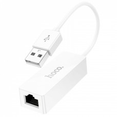 Ethernet адаптер Hoco UA22 RJ45 to USB white