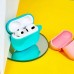 Чехол Silicone Case New with Carbine для Airpods 3 Turquoise