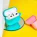 Чехол Silicone Case New with Carbine для Airpods 3 Sky Blue
