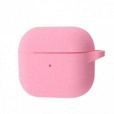 Чехол Silicone Case New with Carbine для Airpods 3 Pink