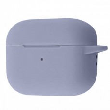 Чехол Silicone Case New with Carbine для Airpods Pro 2 Lavender Gray