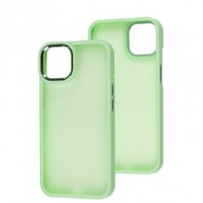 Чехол Metal Bezel для iPhone 12 Pro Max Light Green