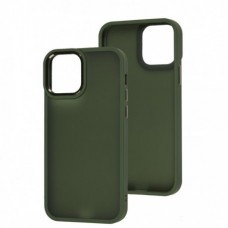 Чехол Metal Bezel для iPhone 12 Pro Max  Dark Green