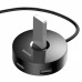 USB-Хаб Baseus Round Box USB to USB 3.0 + 3USB 2.0 (1m) black