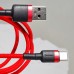 Кабель Baseus Cafule Type-C 3A (1m) red/black