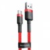 Кабель Baseus Cafule Type-C 2A (3m) red/black