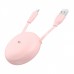 Кабель Baseus Lets Go Little Reunion One-Way Stretchable Type-C 2A (1m) pink