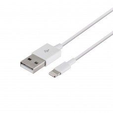 USB Cable Onyx Lightning 1m (Logo) цвет белый