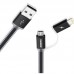 Кабель combo Micro USB+Lightning REMAX Aurora  RC-020t