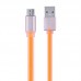 Кабель Micro USB REMAX Colourful 005m