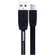 Шнур Кабель Micro USB REMAX Full Speed RC-001m 1M черный