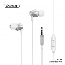 Наушники  REMAX metal with mic RM-202