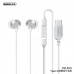 Наушники REMAX Metal Wired Earphone Type-C RM-512a