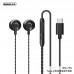 Наушники REMAX TYPE-C Wired Earphone for Music & Call RM-711a