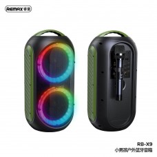 Акустика-Караоке REMAX Little Boy RGB LED Outdoor Wireless Speaker RB-X9 |30W,BT5.0, TF, USB,  2.5Hours|