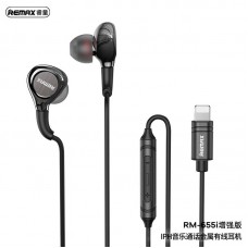 Наушники REAMX Lightning Metal Wired Earphone for Music & Call RM-655i |1.2M|