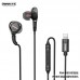 Наушники REAMX Lightning Metal Wired Earphone for Music & Call RM-655i |1.2M|