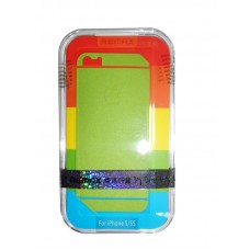 Защитная пленка Remax для iPhone 5/5S/5SE (front + back) Pure Sticker Green