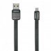 Кабель Remax Metal Platinum USB to Micro Black (RC-154m)