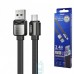 Кабель Remax Metal Platinum USB to Micro Black (RC-154m)