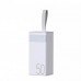 Внешний аккумулятор Remax PowerBank Chinen 20W+22.5W PD+QC Fast Charging with LED light 50000mAh White (RPP-321)