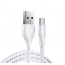 Кабель Remax Lesu Pro USB 2.0 to microUSB 2.1A 1M белый (RC-160m-w)