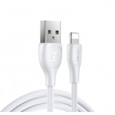 Кабель Remax Lesu Pro USB 2.0 to Lightning 2.1A 1M белый (RC-160i-w)