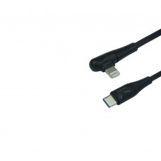 USB Remax RC-192i 20W 90° Type-C to Lightning цвет чёрный