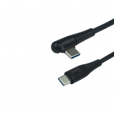 USB Remax RC-192a 60W 90° Type-C to Type-C цвет чёрный