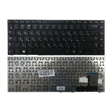 Клавиатура для Samsung 370R4E 370R4E-S01 черная без рамки прямой Enter High Copy