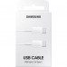 Кабель Samsung USB Type-C – USB Type-C 60 вт 1 м White (EP-DA705BWRGRU)