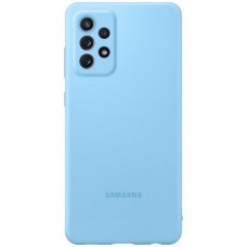 Чехол Samsung Silicone Cover для Galaxy A72 (A725) Blue (EF-PA725TLEGRU)