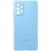 Чехол Samsung Silicone Cover для Galaxy A72 (A725) Blue (EF-PA725TLEGRU)