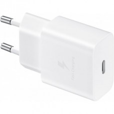 Сетевое зарядное устройство Samsung 15W Power Adapter (w/o cable) White (EP-T1510NWEGRU)