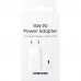 Сетевое зарядное устройство Samsung 15W Power Adapter (w/o cable) White (EP-T1510NWEGRU)