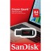 Флеш накопитель SanDisk Cruzer Spark 64GB USB2.0 Black/Red (SDCZ61-064G-G35)