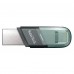 Флеш накопитель SanDisk 32GB iXpand USB 3.0 /Lightning Apple Sea Green (SDIX90N-032G-GN6NN)