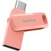 Флеш накопитель SanDisk Ultra Dual Go Type-C 256GB 150 Mb/s USB3.1 Peach (SDDDC3-256G-G46PC)