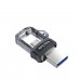 Флешка 2-стороняя SanDisk USB 3.0 Ultra Dual OTG 64Gb (150 Mb/s)