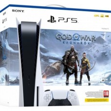 Игровая консоль Sony PlayStation 5 + God of War Ragnarok  (цифровой код)